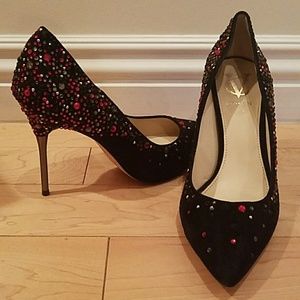 VC Signature by Vince Camuto suede heels